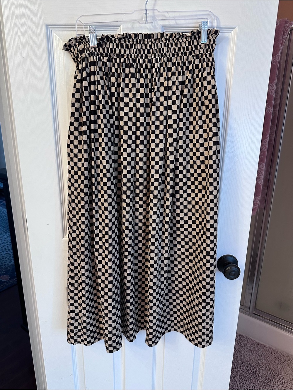 World of Crow Block Printed Skirt - Picture 3 of 5